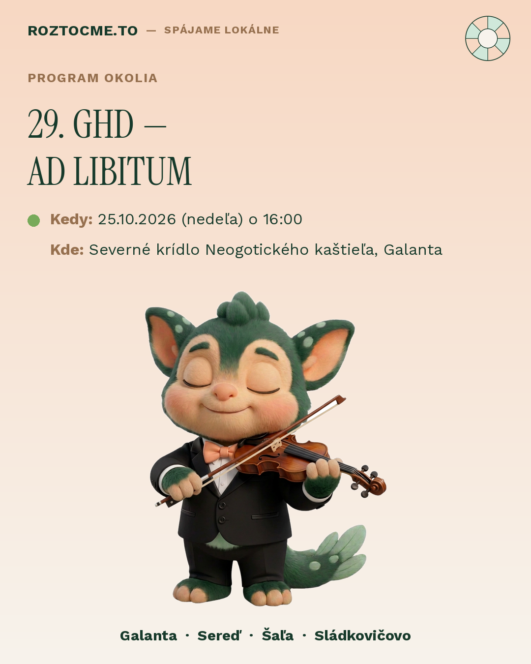 29. Galantské hudobné dni — AD LIBITUM