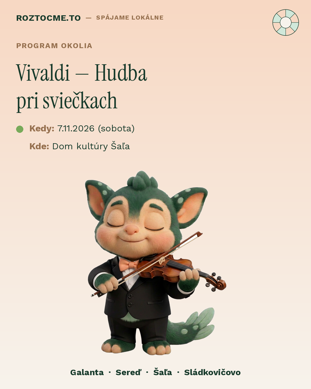 Vivaldi — Hudba pri sviečkach