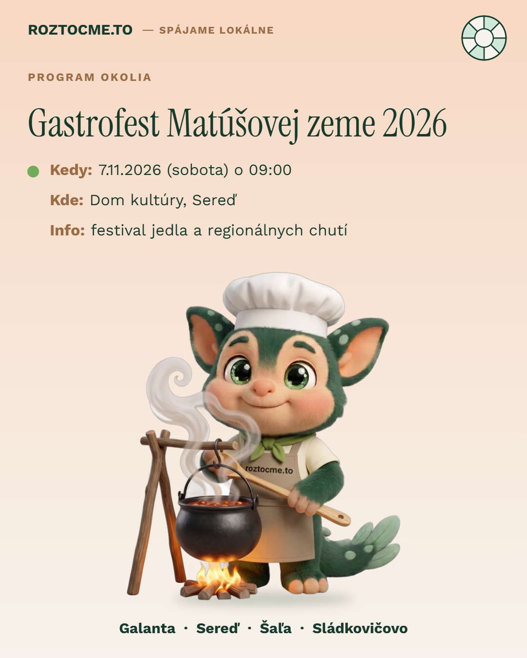 Gastrofest Matúšovej zeme 2026