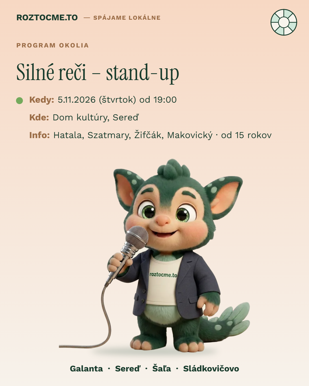 Silné reči – stand-up